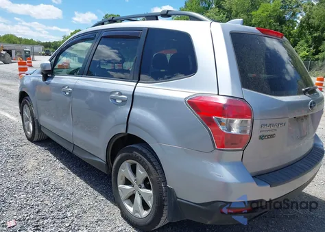 2016 Subaru Forester 2.5I Premium from USA, damaged, VIN JF2SJAFC0GH531872